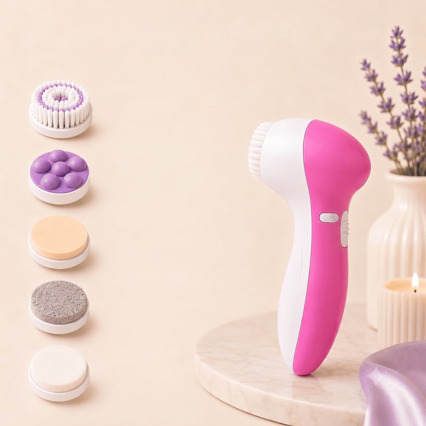 Brosse Nettoyante Visage Rotative 