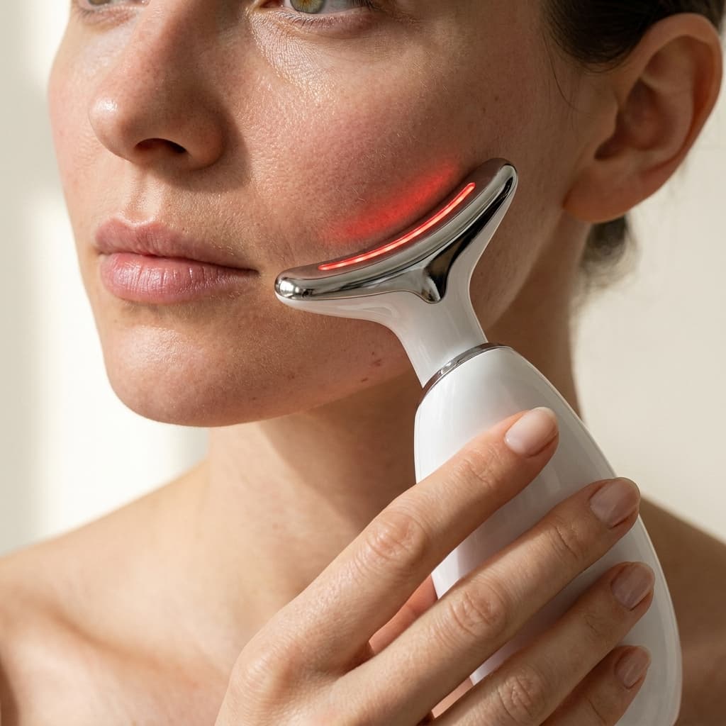 VIOLA™ SkinLift Pro – Massaggiatore Elettrico Viso & Collo Anti-Età