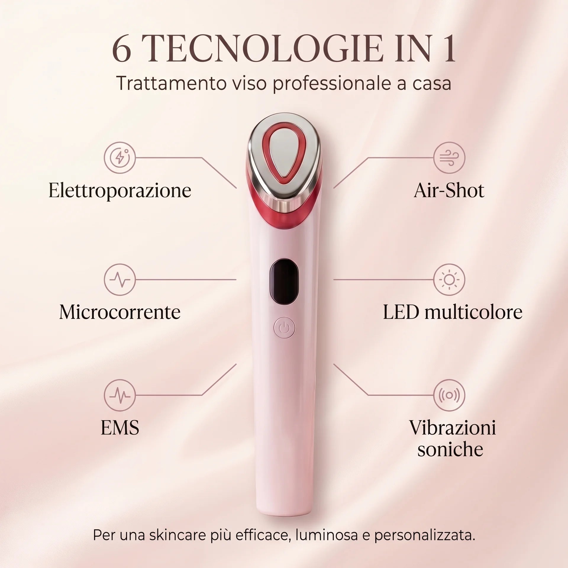 VIOLA™ Massaggiatore Viso Professionale age booster