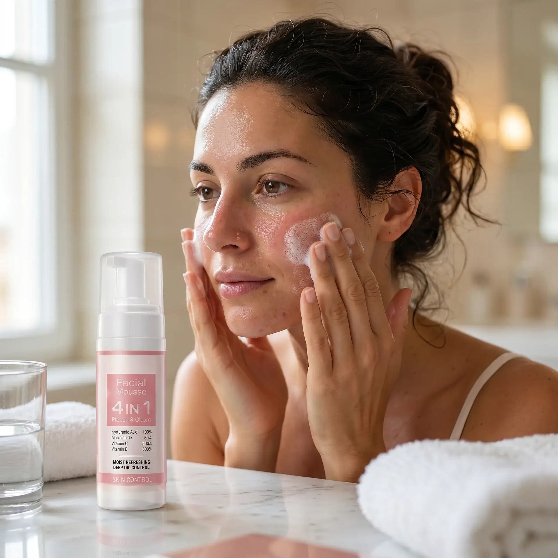 VIOLA™ Facial Mousse 4 in 1 – Detergente Viso Idratante