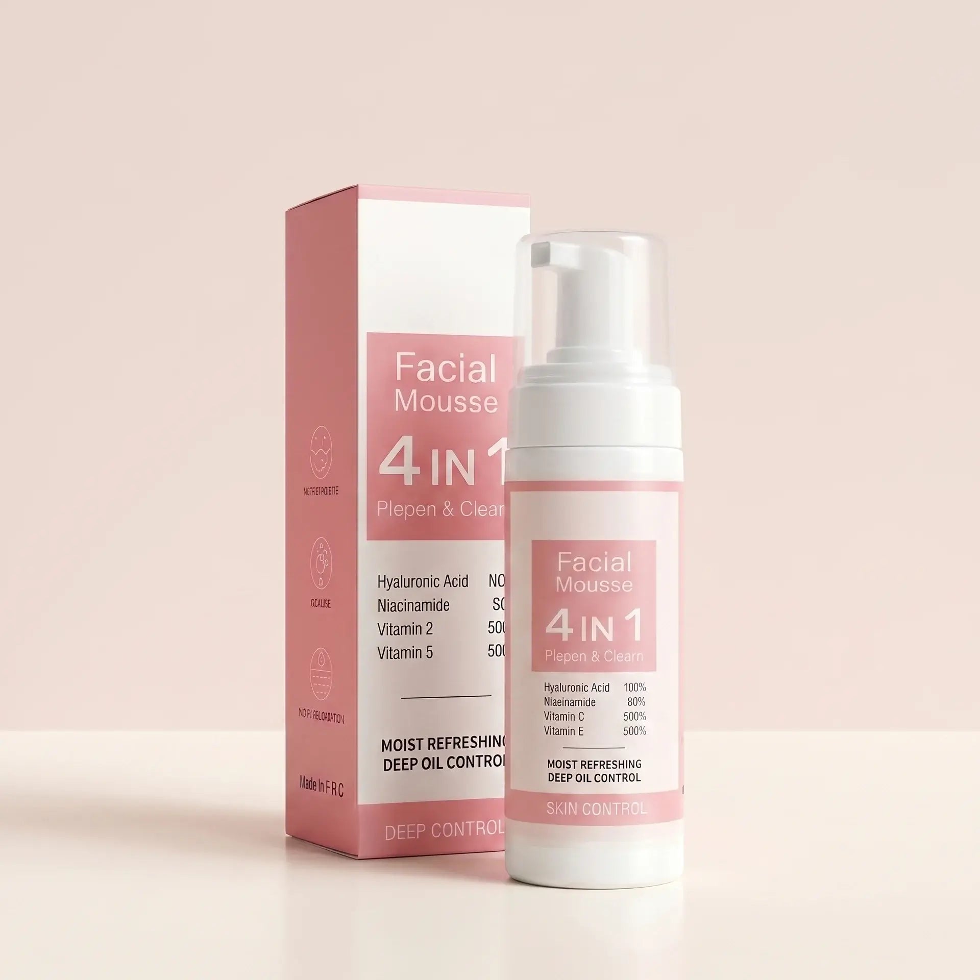 VIOLA™ Facial Mousse 4 in 1 – Detergente Viso Idratante